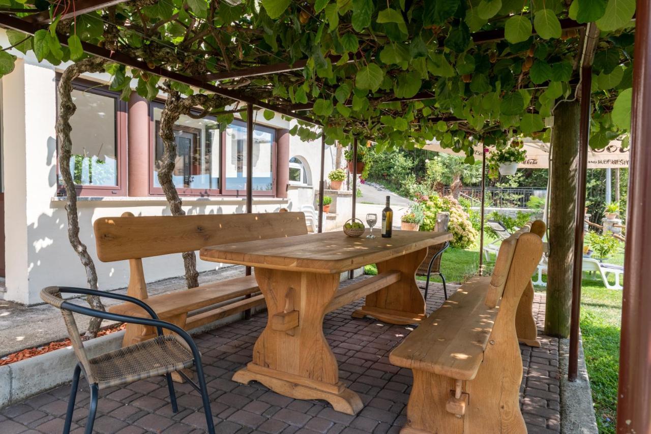 Sea View Apartment With Garden Near Opatija Veprinac Экстерьер фото