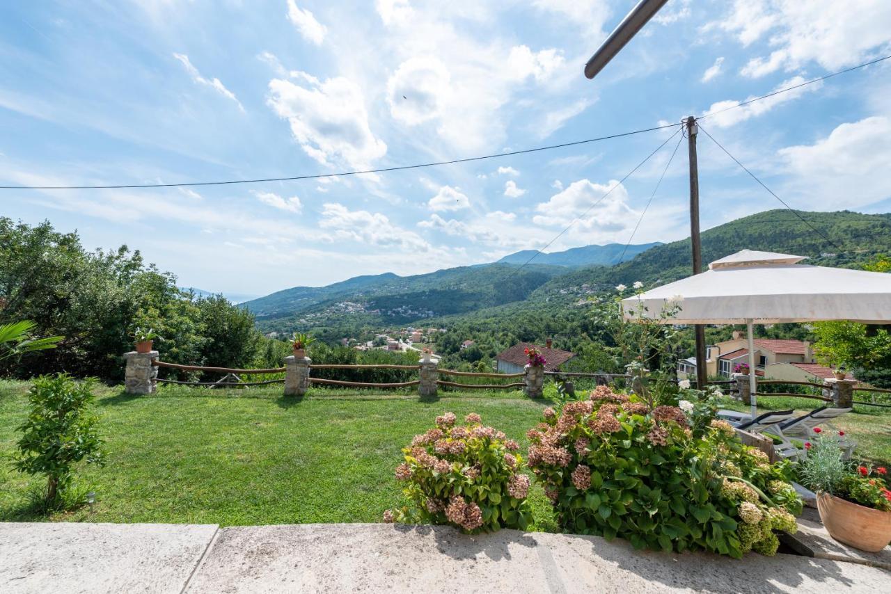 Sea View Apartment With Garden Near Opatija Veprinac Экстерьер фото